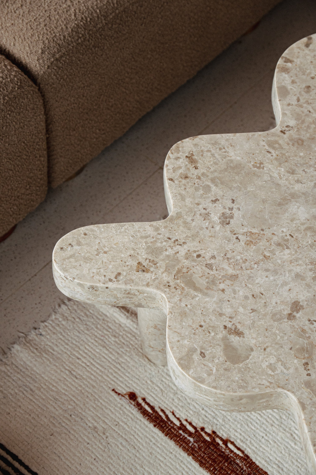 Ripple Coffee Table - Marble