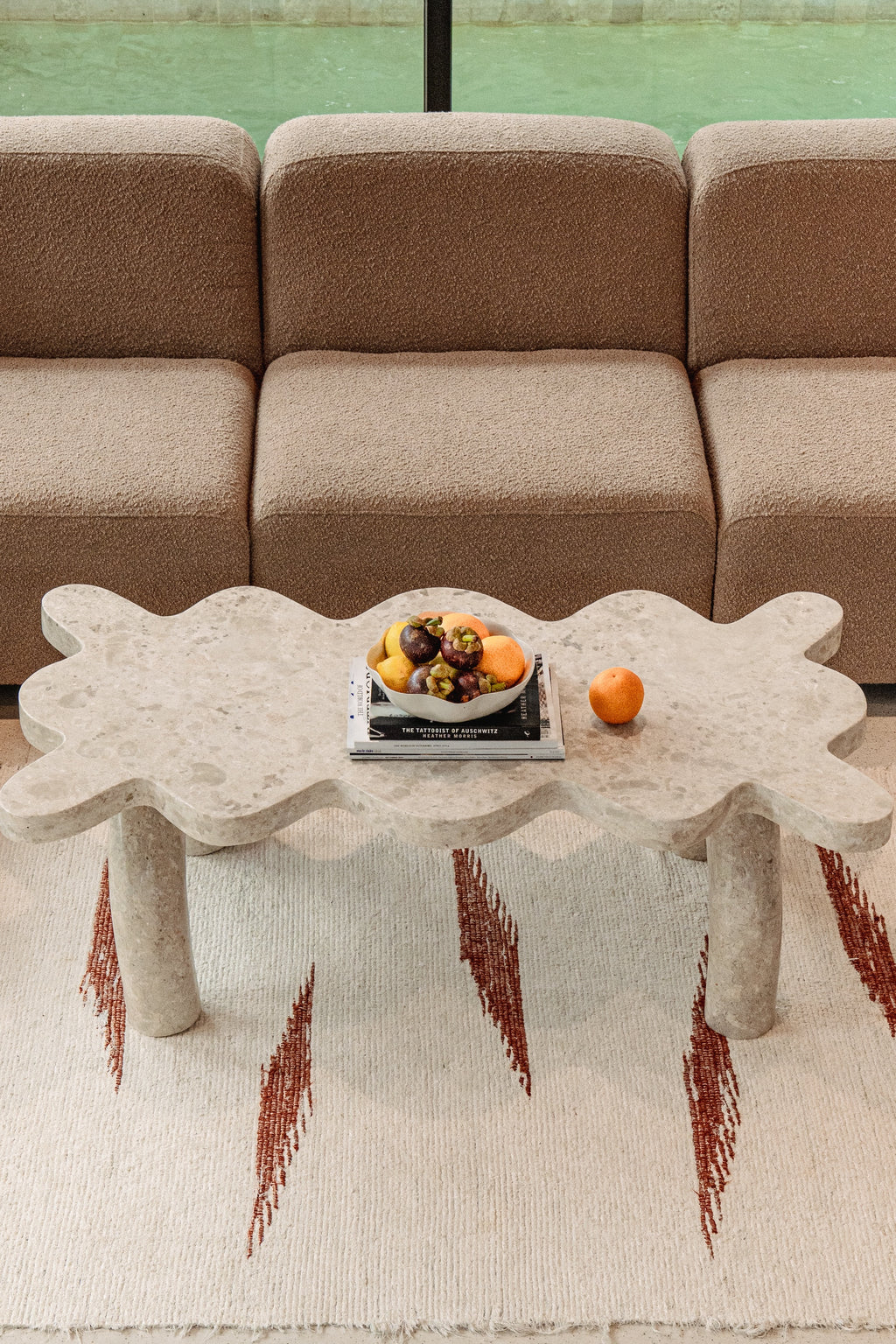 Ripple Coffee Table - Marble